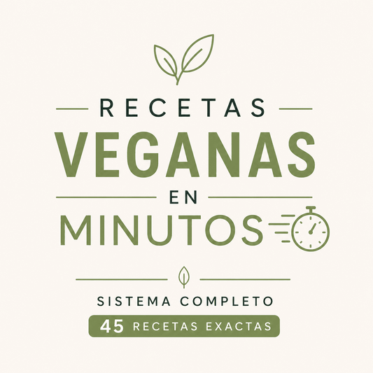Recetas Veganas en Minutos
