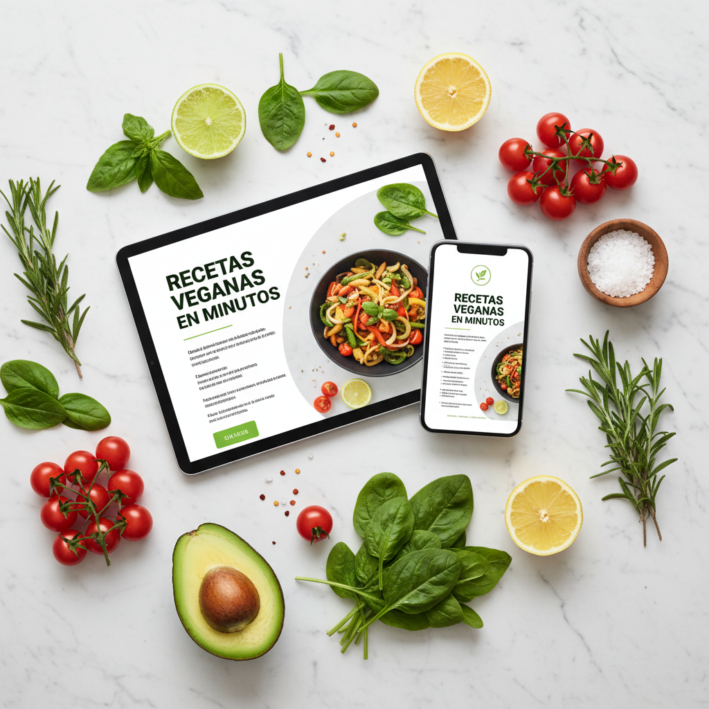 Recetas Veganas en Minutos